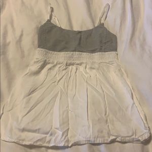 Lululemon white and grey tank